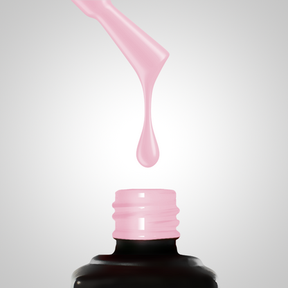 SLOWIANKA Fiber Builder Gel pro snadné vyrovnávání vlasů, tělově růžová, v lahvičce 10g 
