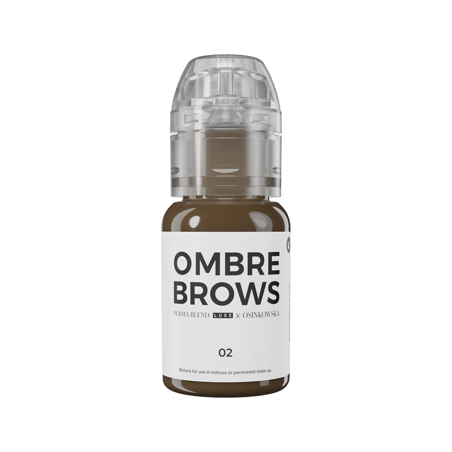 Inkoust Perma Blend Luxe PMU - sada na ombré obočí Paulina Osinkowska - 6x 15 ml