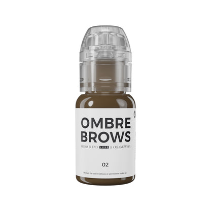 Inkoust Perma Blend Luxe PMU - sada na ombré obočí Paulina Osinkowska - 6x 15 ml