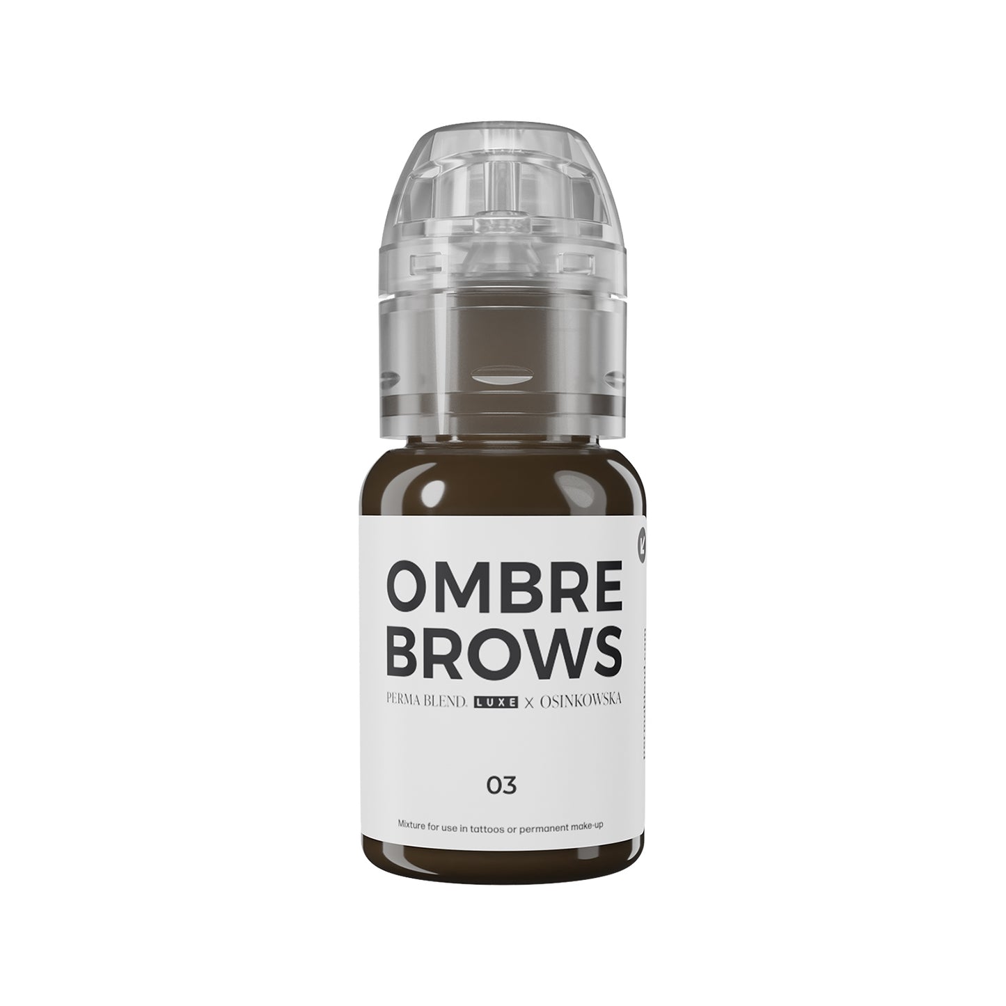 Inkoust Perma Blend Luxe PMU - sada na ombré obočí Paulina Osinkowska - 6x 15 ml