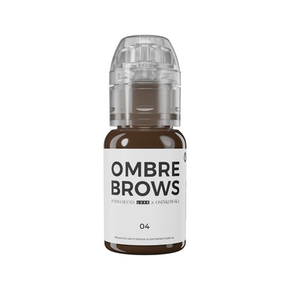 Inkoust Perma Blend Luxe PMU - sada na ombré obočí Paulina Osinkowska - 6x 15 ml