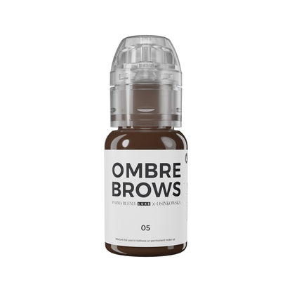 Inkoust Perma Blend Luxe PMU - sada na ombré obočí Paulina Osinkowska - 6x 15 ml