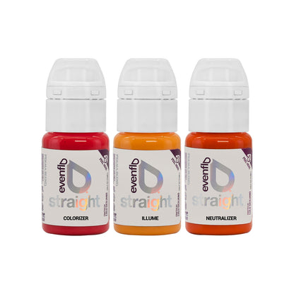 Sada korektorů na rty Permablend Evenflo - 3 x 15 ml