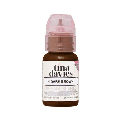Perma Blend - Kolekce očních stínidel I Love Ink od Tiny Davies - Kompletní sada 8 lahviček (15 ml)