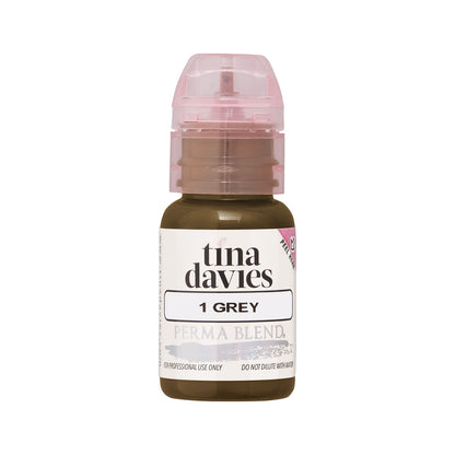 Perma Blend - Kolekce očních stínidel I Love Ink od Tiny Davies - Kompletní sada 8 lahviček (15 ml)