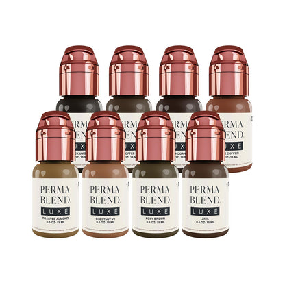 Perma Blend Luxe - Brow-Chicka Wow Wow Augenbrauen-Set - 8x 15 ml