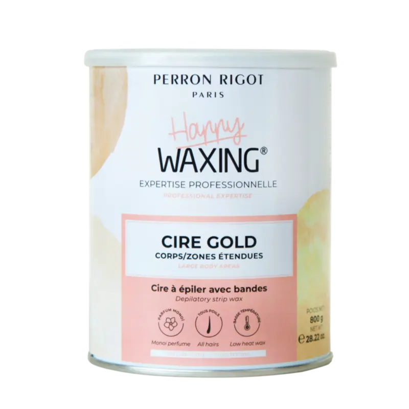 Perron Rigot Happy Waxing Cire Gold Hard Wax Tin 800g