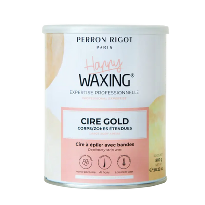 Perron Rigot Happy Waxing Cire Gold Hard Wax Tin 800g