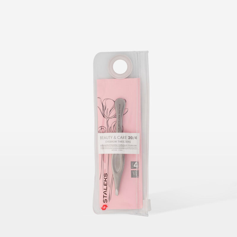 Pinzeta na obočí BEAUTY &amp; CARE 20 TYP 4 (úzká zkosená) - STALEKS