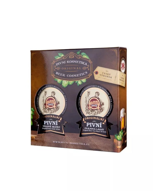 BEER BODY MILK + BEER OIL BATH - 500 ML