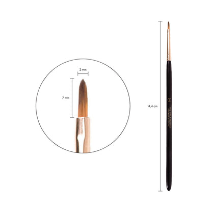 WL Pro Brush 1 - přesný kartáček na obočí