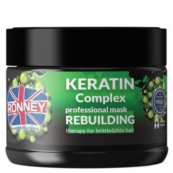 RONNEY Profesionální maska ​​Keratin Complex Rebuilding Therapy 300 ml