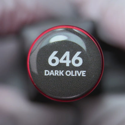 SLOWIANKA 646 tmavě olivový gel lak 10 g