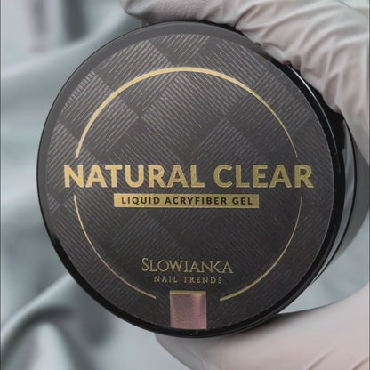 SLOWIANKA Liquid AcryFiber Gel Natural Clear 50g