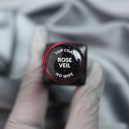 SLOWIANKA Top Coat No Wipe Rose Veil 10g
