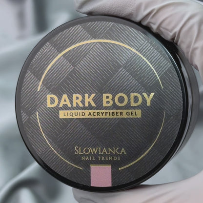 SLOWIANKA Liquid AcryFiber Gel Dark Body 50g