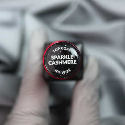 SLOWIANKA Top Coat No Wipe Sparkle Cashmere 10g