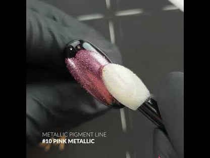 SLOWIANKA 10 Růžová metalická metalický prášek 0,5g
