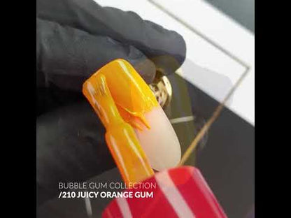 Gelový lak SLOWIANKA 210 Juicy Orange Gum 10g 