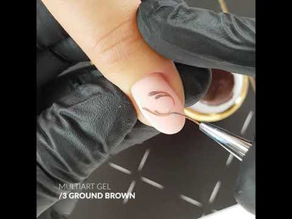 SLOWIANKA Multiart 3 Ground Brown 5g Gel