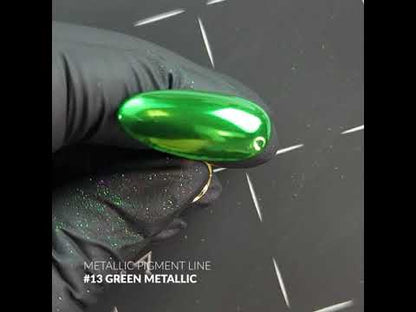 SLOWIANKA 13 Zelená metalická metalická prášek 0,5g