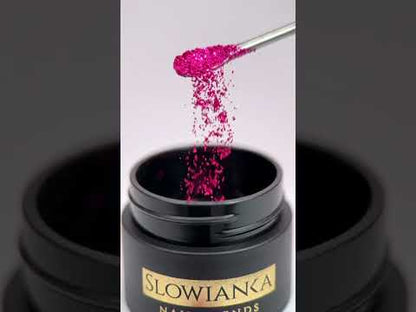 SLOWIANKA Fuchsia Pixel 1g decoration powder
