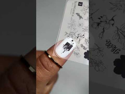 Razítko na nehty SLOWIANKA č. 3 – Floral World 