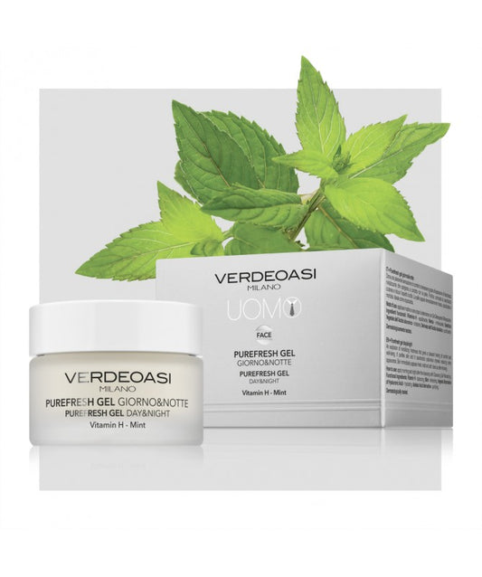 UOMO - PUREFRESH GEL DAY&NIGHT - Vitamin H and Mint