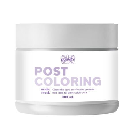 Ronney mask 300ml Post Coloring - acidifying mask for colored hair