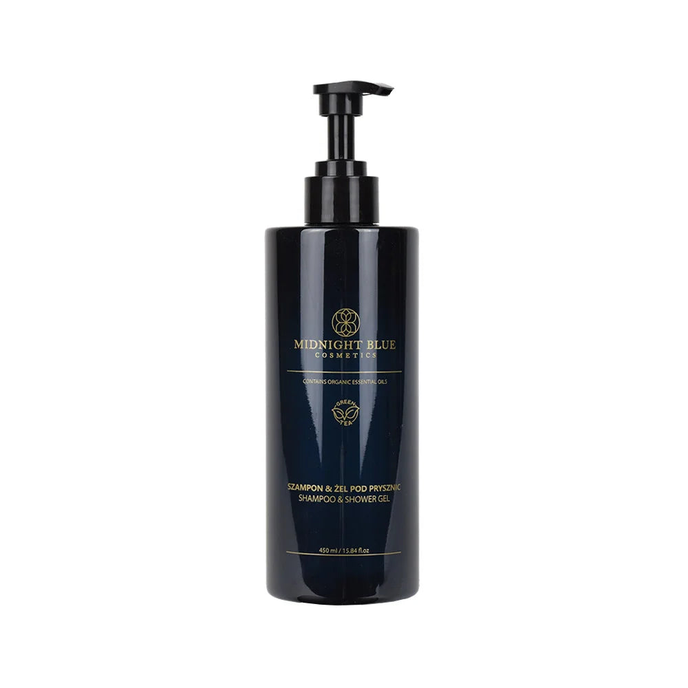 Midnight Blue 2in1 Hotel Shampoo & Shower Gel dispenser – 450 ml