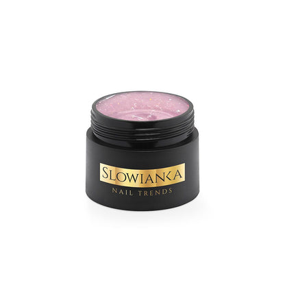 SLOWIANKA Construction gel Shimmer Skin Cover - non-leveling 15g