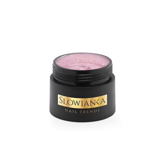 SLOWIANKA Construction gel Shimmer Skin Cover - non-leveling 15g