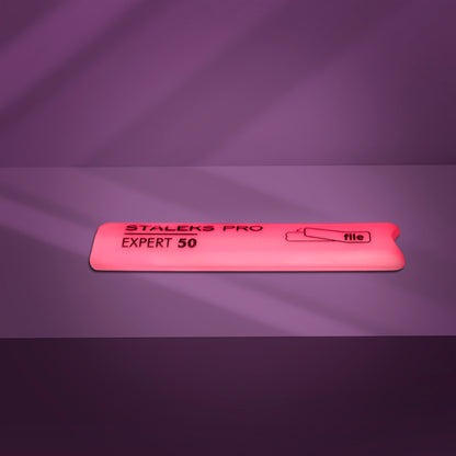 Slanted plastic nail file, short (base) Staleks Pro Expert 50