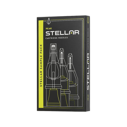 Schachtel mit 5 Fine Line Peak Stellar Cartridges-Proben
