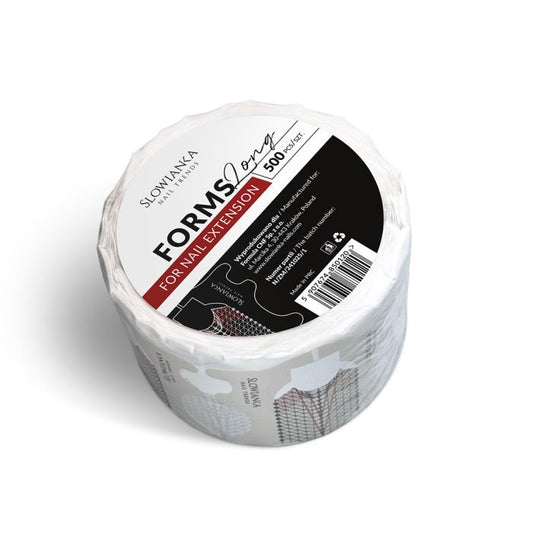 Lange Papierformulare, 500 Stück, Rolle