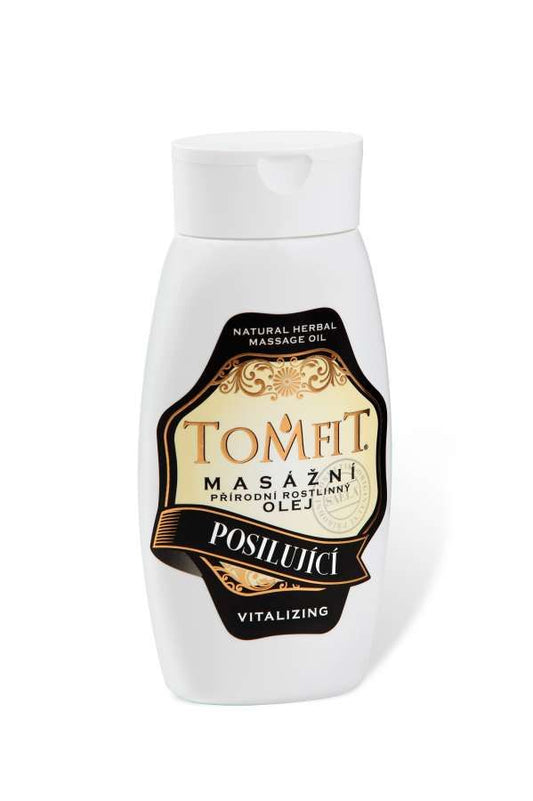 TOMFIT přírodní masážní olej - POSÍLUJÍCÍ 250 ml