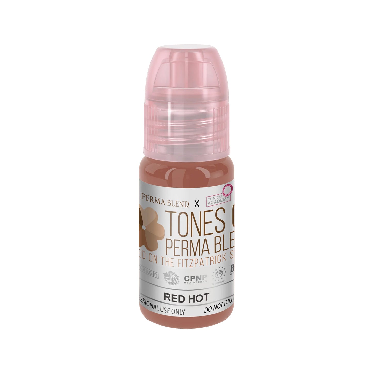 Perma Blend X Clinical Academy – Tones of Perma Blend Fitzpatrick 5–6 (Set 3) – 6 x 15 ml