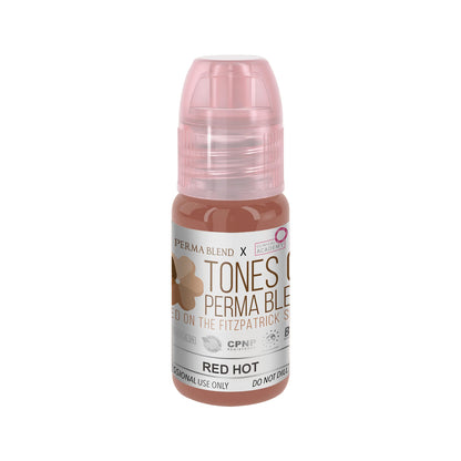 Perma Blend X Clinical Academy – Tones of Perma Blend Fitzpatrick 5–6 (Set 3) – 6 x 15 ml