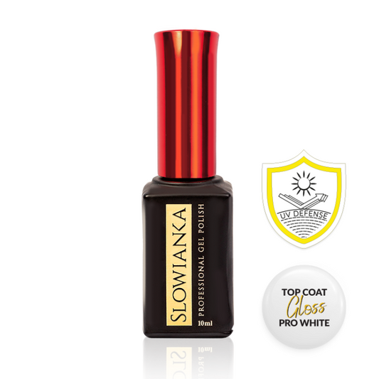 SLOWIANKA Gloss Pro White vrchní lak 10g - NOVINKA