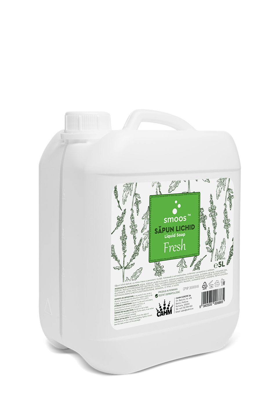 Smoos Flüssigseife Eisenkraut, 5-L-Kanister – SMOOS FRESH