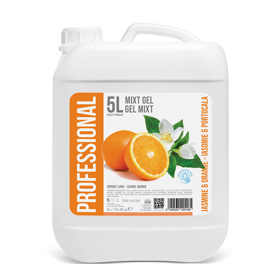 Sense® 2balení - Mixt Gel Jasmín a Pomeranč, 5L Kanystr - PROFESSIONAL