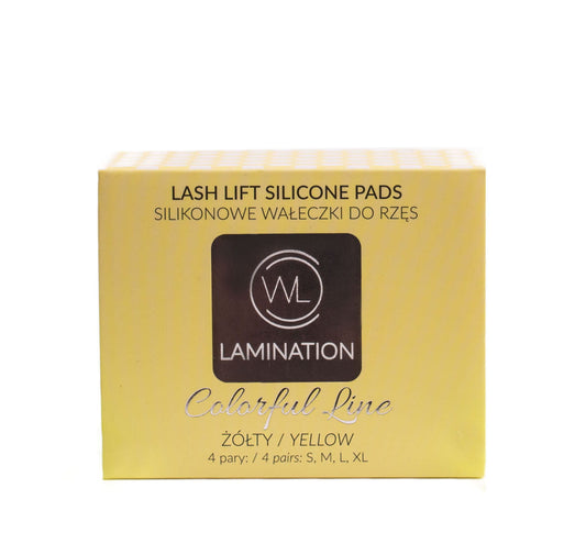 Silicon Pad Colorful Line Yellow