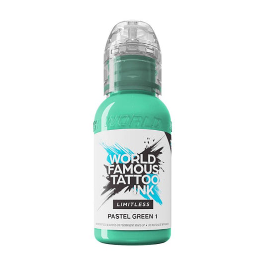 Pastelově zelená 1 - 30ml - World Famous Limitless