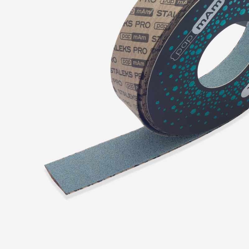 Disposable abrasive tape papmAm EXCLUSIVE 100 grit for the plastic case - STALEKS