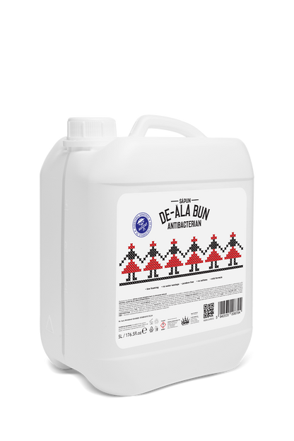 Liquid Soap Antibacterial, 5L Canister - PROFESSIONAL Sapun de-ala Bun